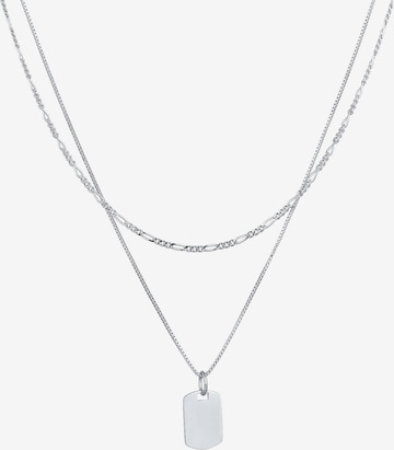 KUZZOI Ketting in Zilver: voorkant