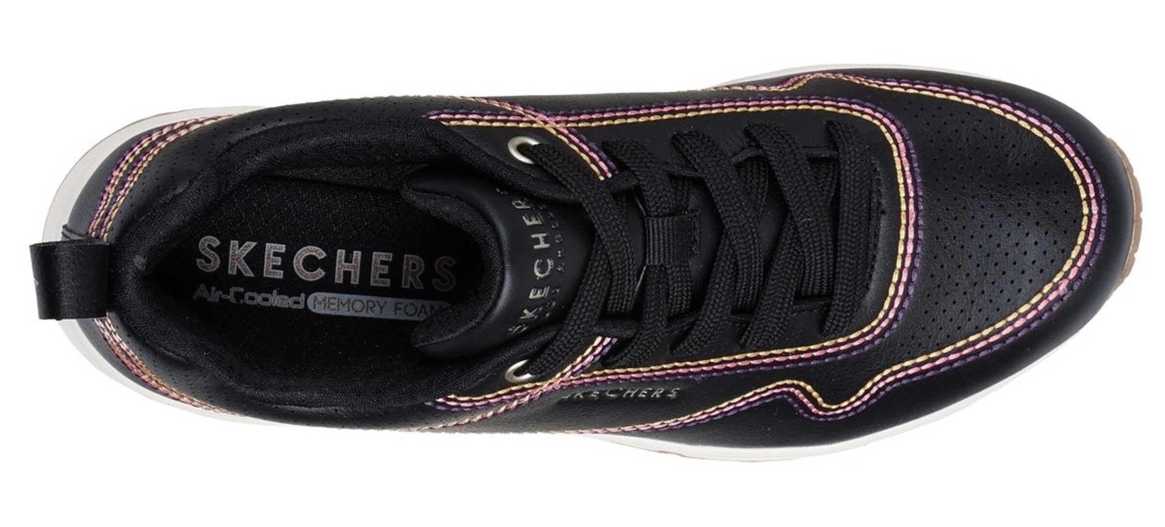 SKECHERS Sneaker in Schwarz