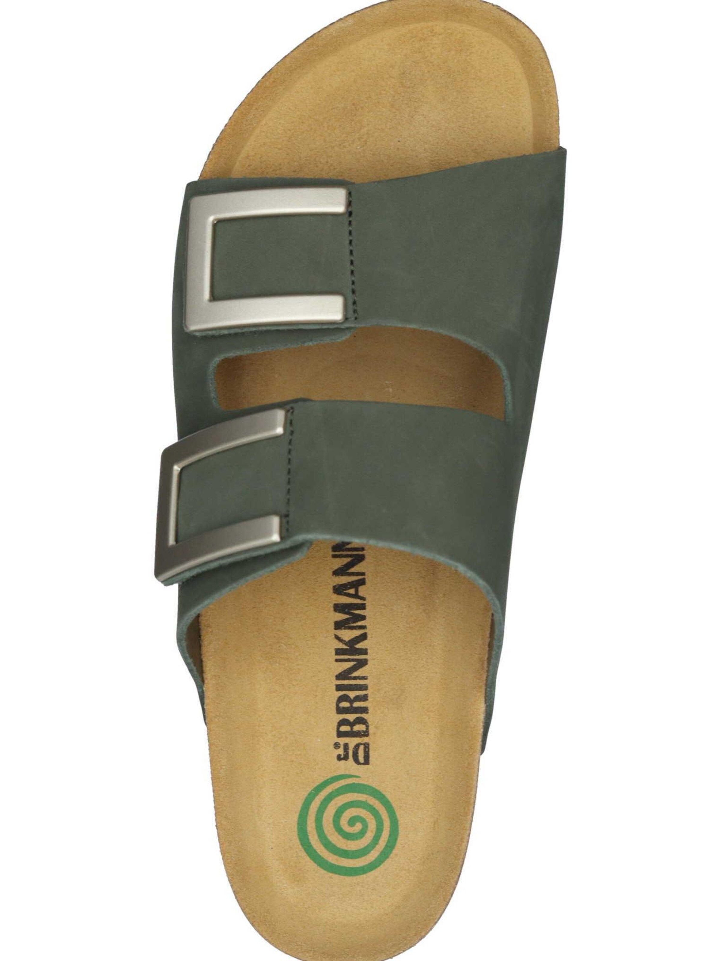 DR. BRINKMANN Mules 'BONILLO' in Green