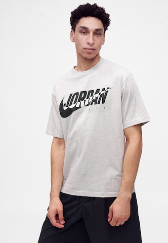 pilka Jordan Marškinėliai 'Brooklyn Essentials': priekis