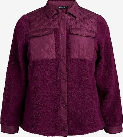 Funkcinis flisinis džemperis 'AOPHELIA' iš Active by Zizzi, spalva – vyno raudona spalva, Prekių apžvalga