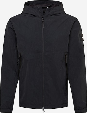 Calvin Klein Between-Season Jacket in Black: front