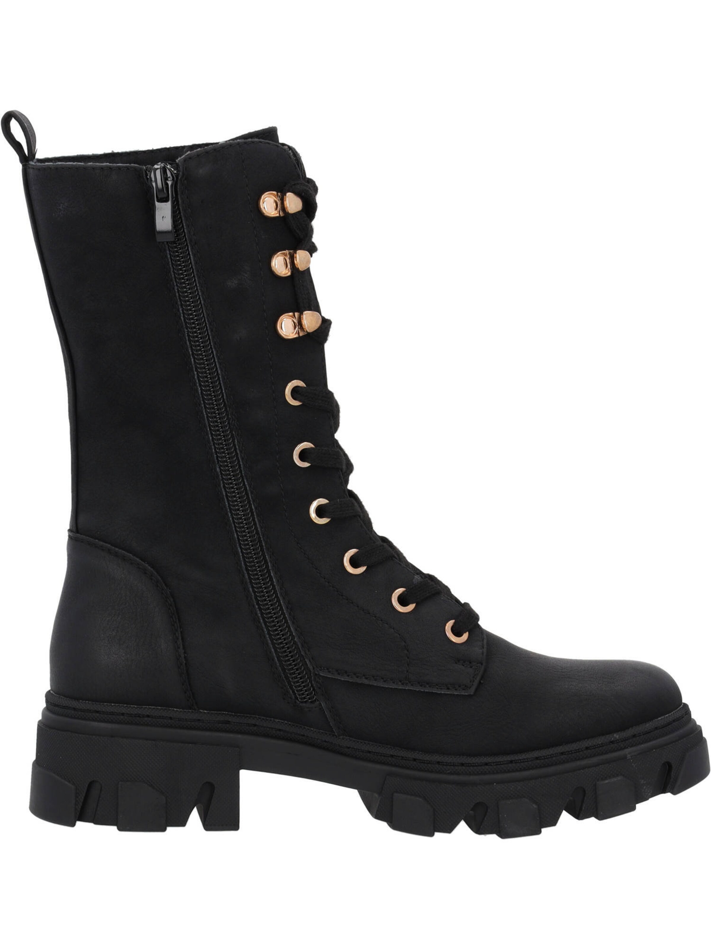 Palado Lace-Up Ankle Boots 'Gavdos' in Black