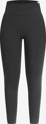 Smilodox Leggings 'Slayton Scrunch' in Black: front