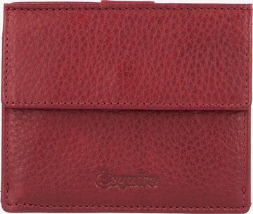 Esquire Wallet in Red: front