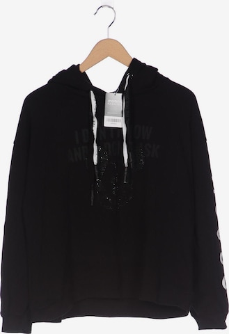 Frogbox Sweatshirt & Zip-Up Hoodie in L in Black: front