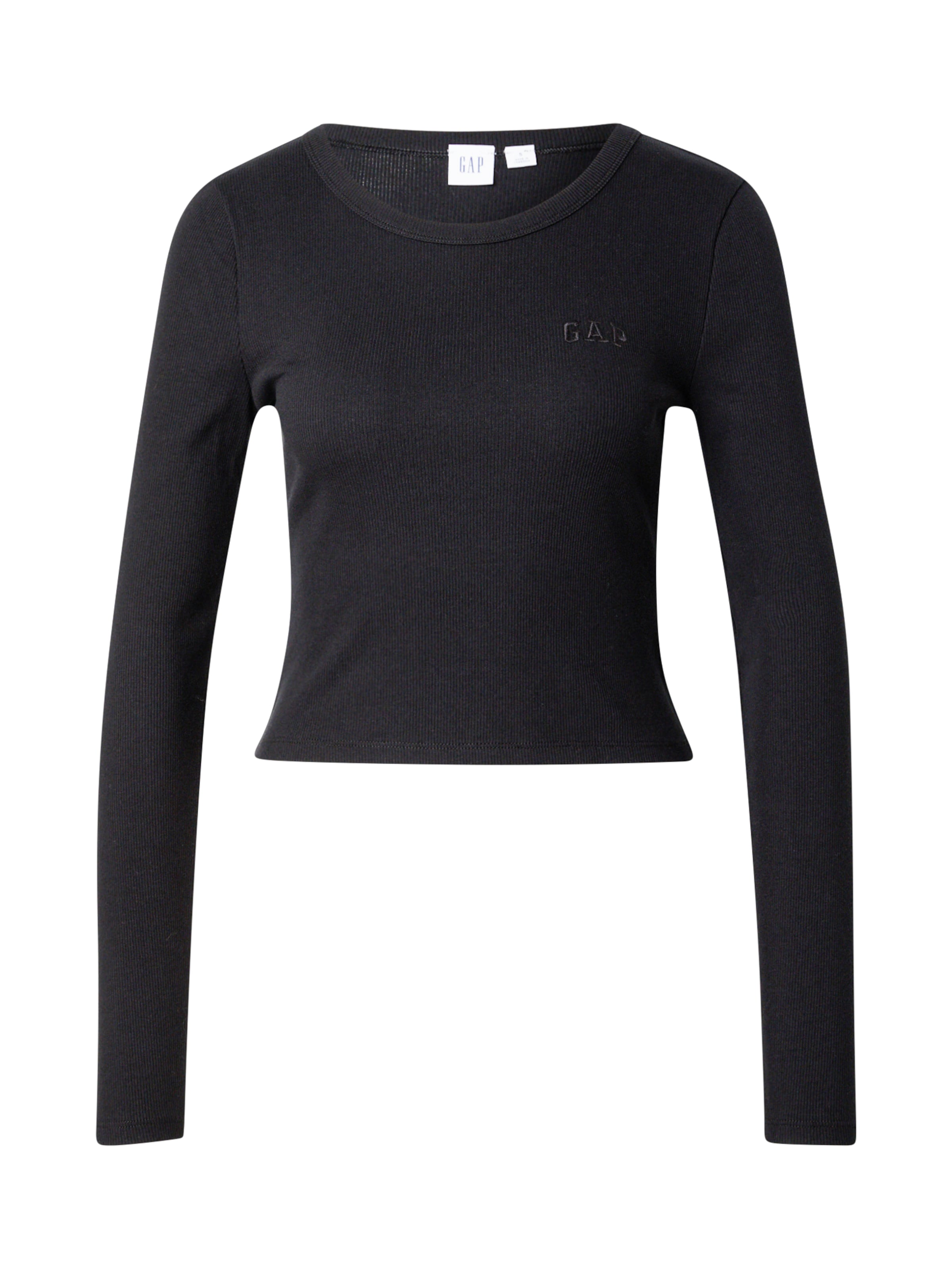 GAP Μπλουζάκι σε μαύρο: μπροστά