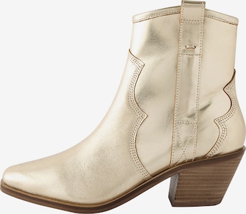 Bottes de cowboy Next en or : devant
