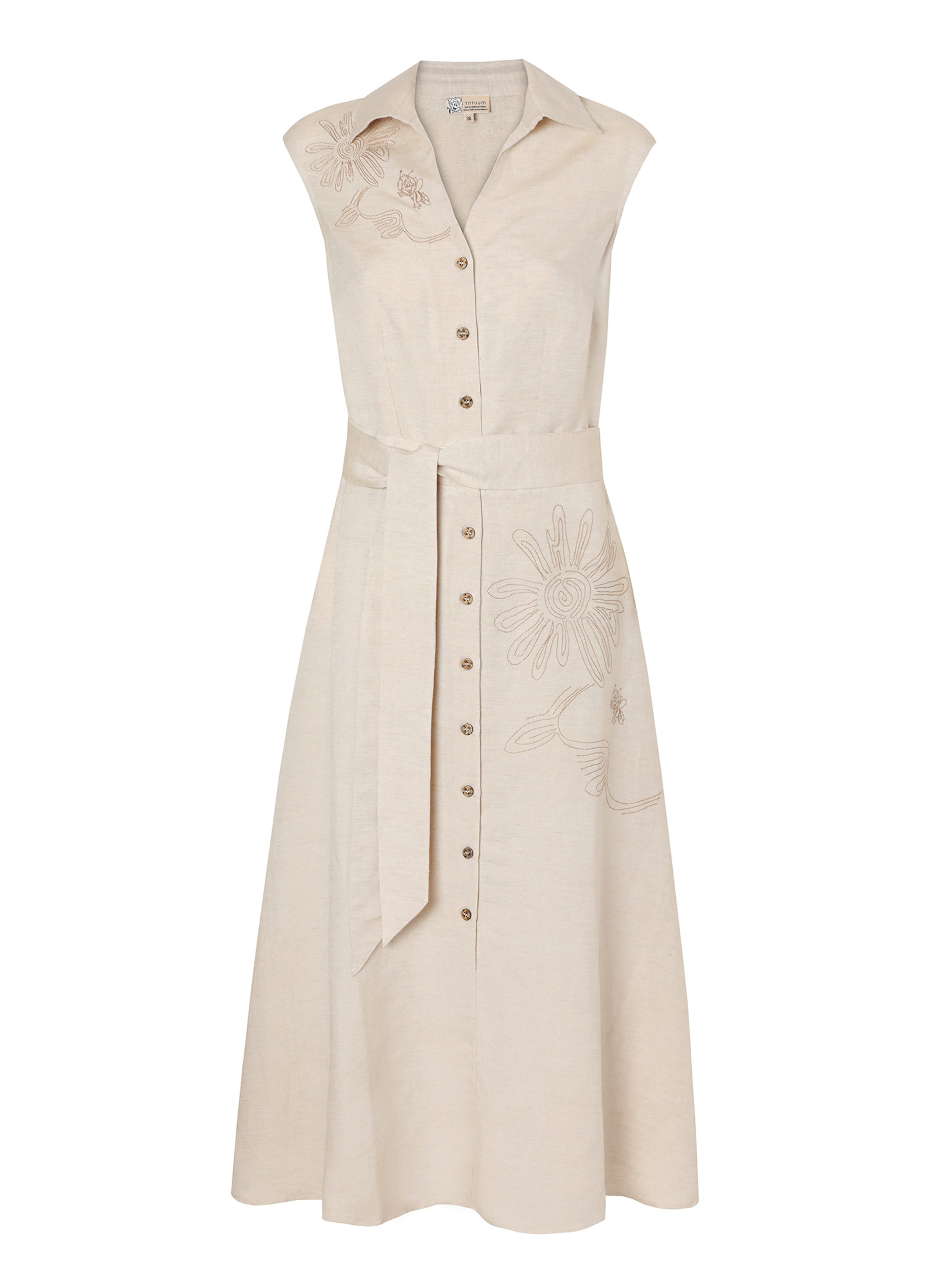 smėlio TATUUM Suknelė 'RONNA 1': priekis