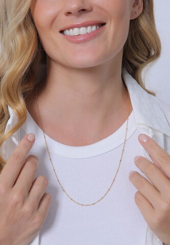 ELLI Kette in Gold: Vorderseite