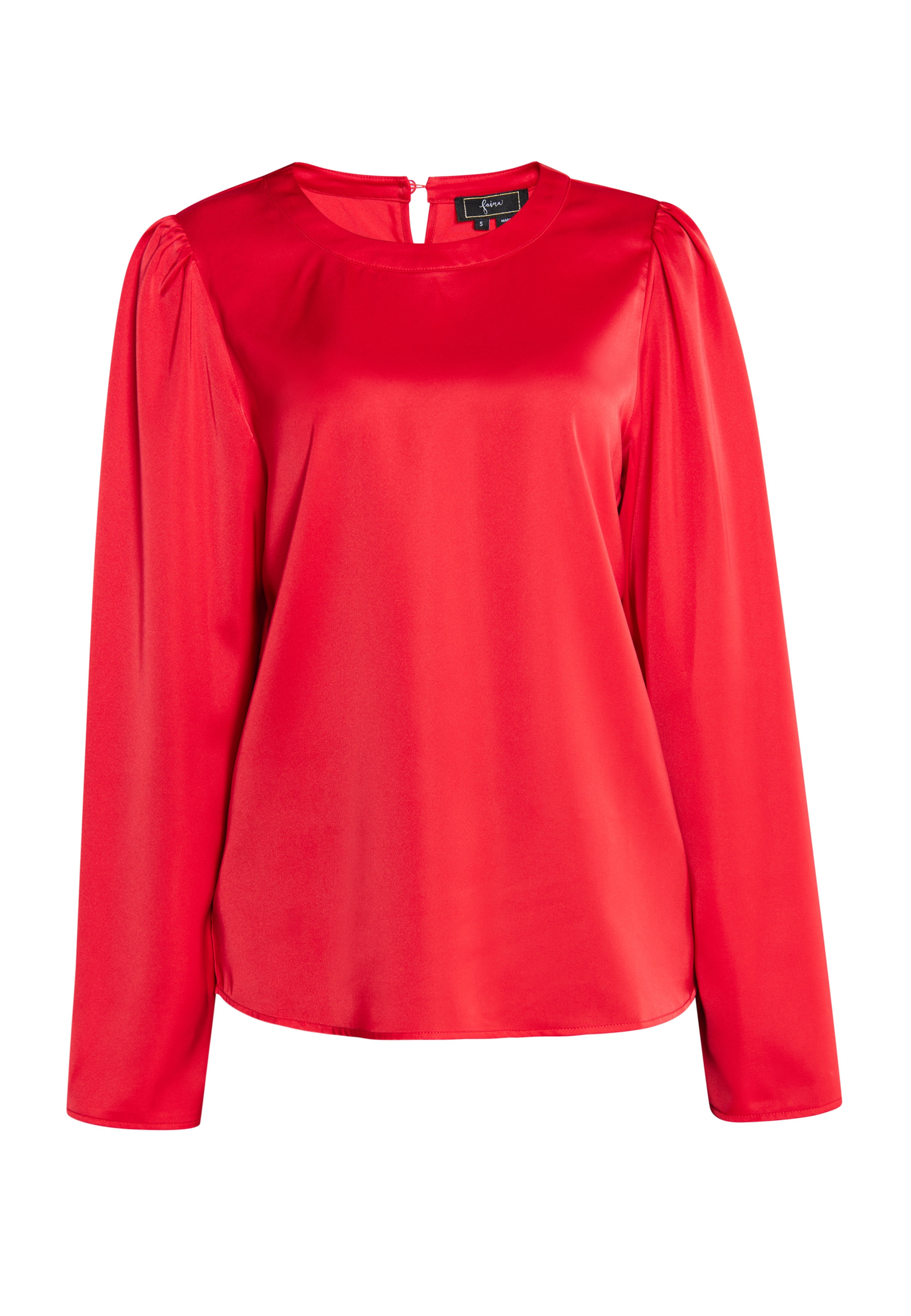 faina Bluse in Rot: Vorderseite