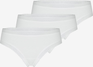 Mey Boyshorts 'Modal Lace' in White: front