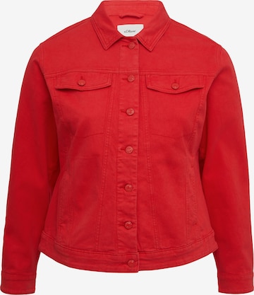 s.Oliver Übergangsjacke in Rot: Vorderseite