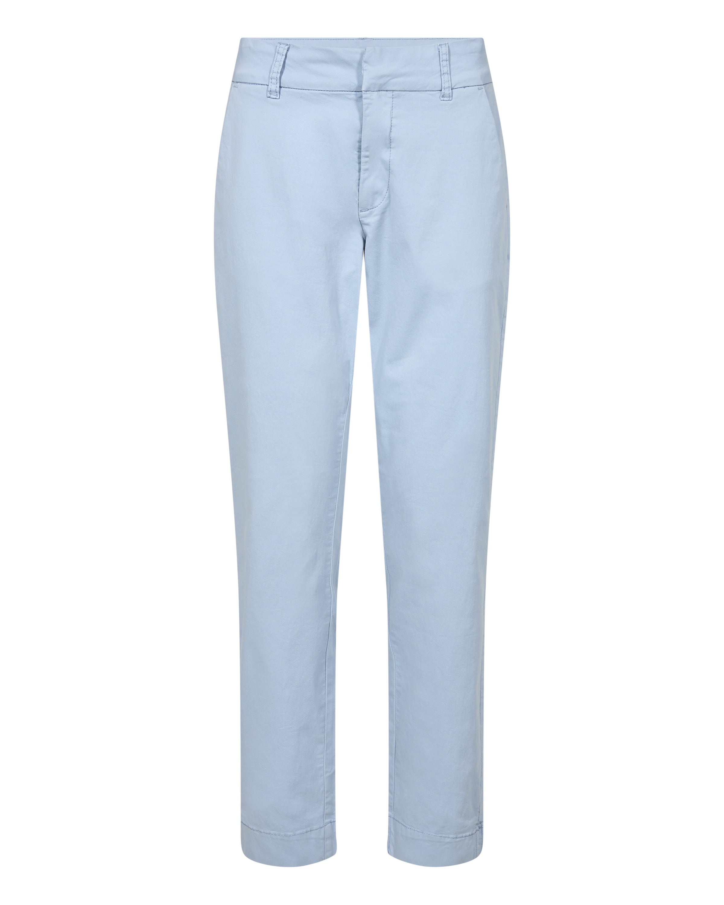 Kaffe regular Lærredsbukser 'Mette' i blå: forside