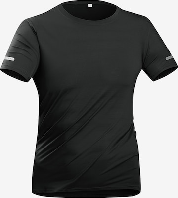 YOUTHUP Performance Shirt 'Kühlschicht' in Black: front