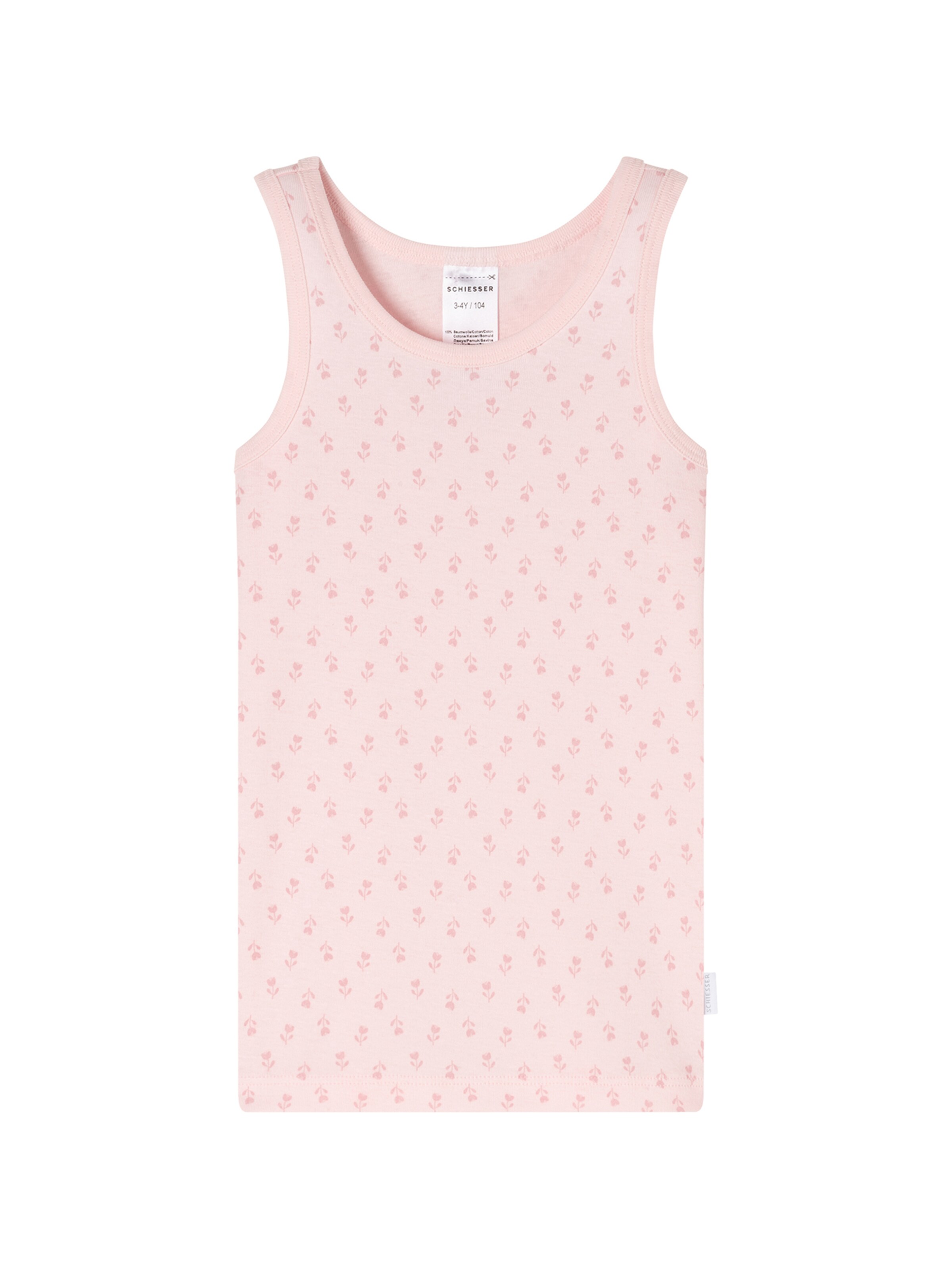 SCHIESSER Unterhemd ' Fine Rib Multi ' in Pink