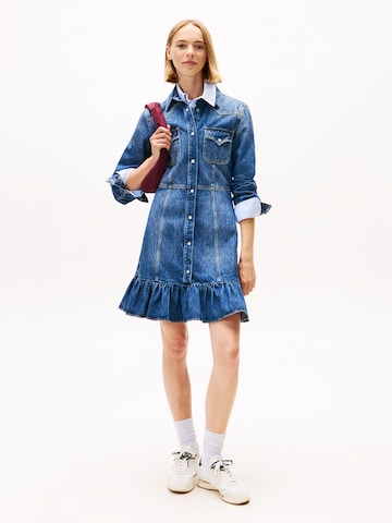 Tommy Jeans Puseromekko värissä sininen: etupuoli