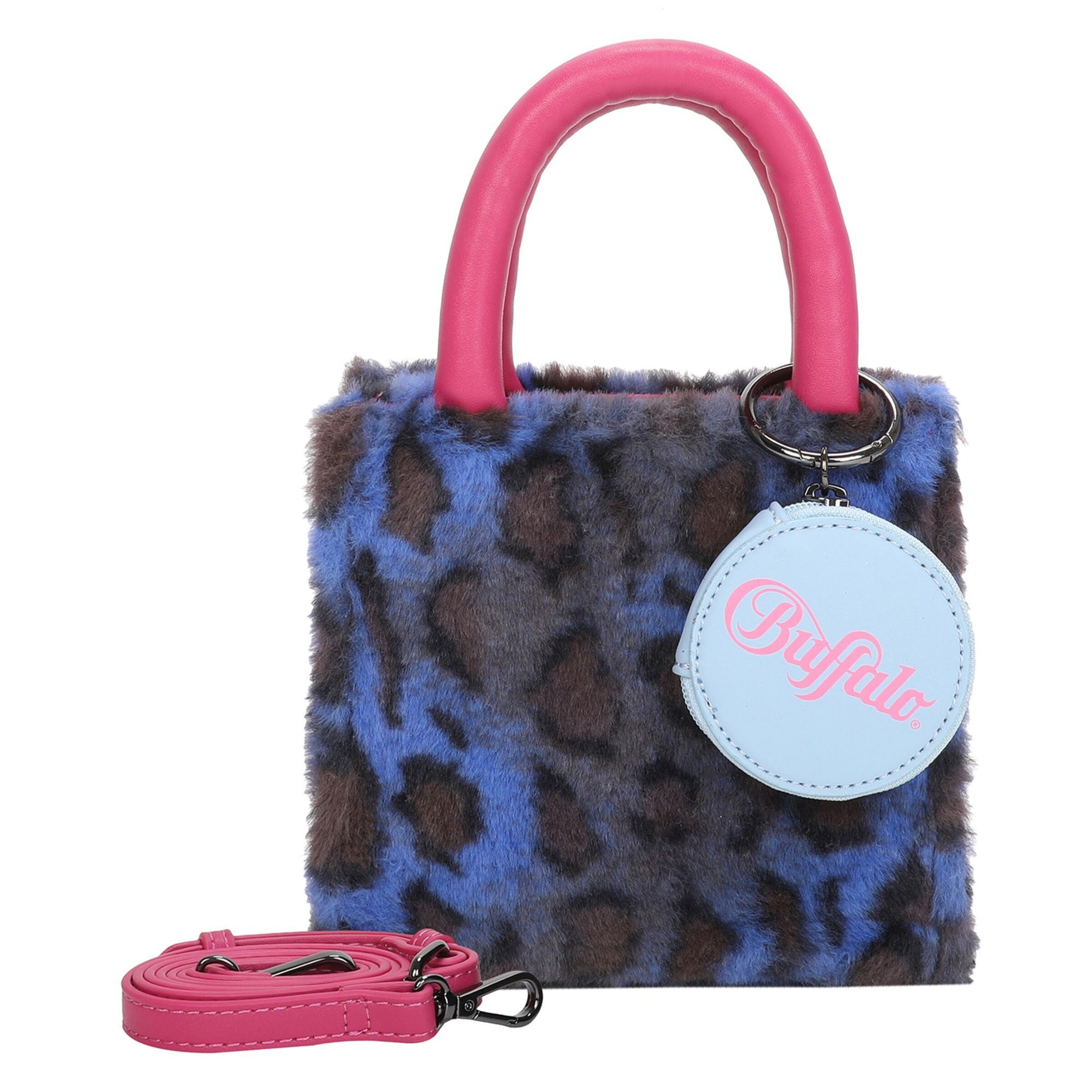 BUFFALO Handtasche 'Boxy33' in Blau: Vorderseite