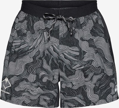 Sportinės kelnės 'Fujitrail' iš ASICS, spalva – pilka / juoda / balta, Prekių apžvalga