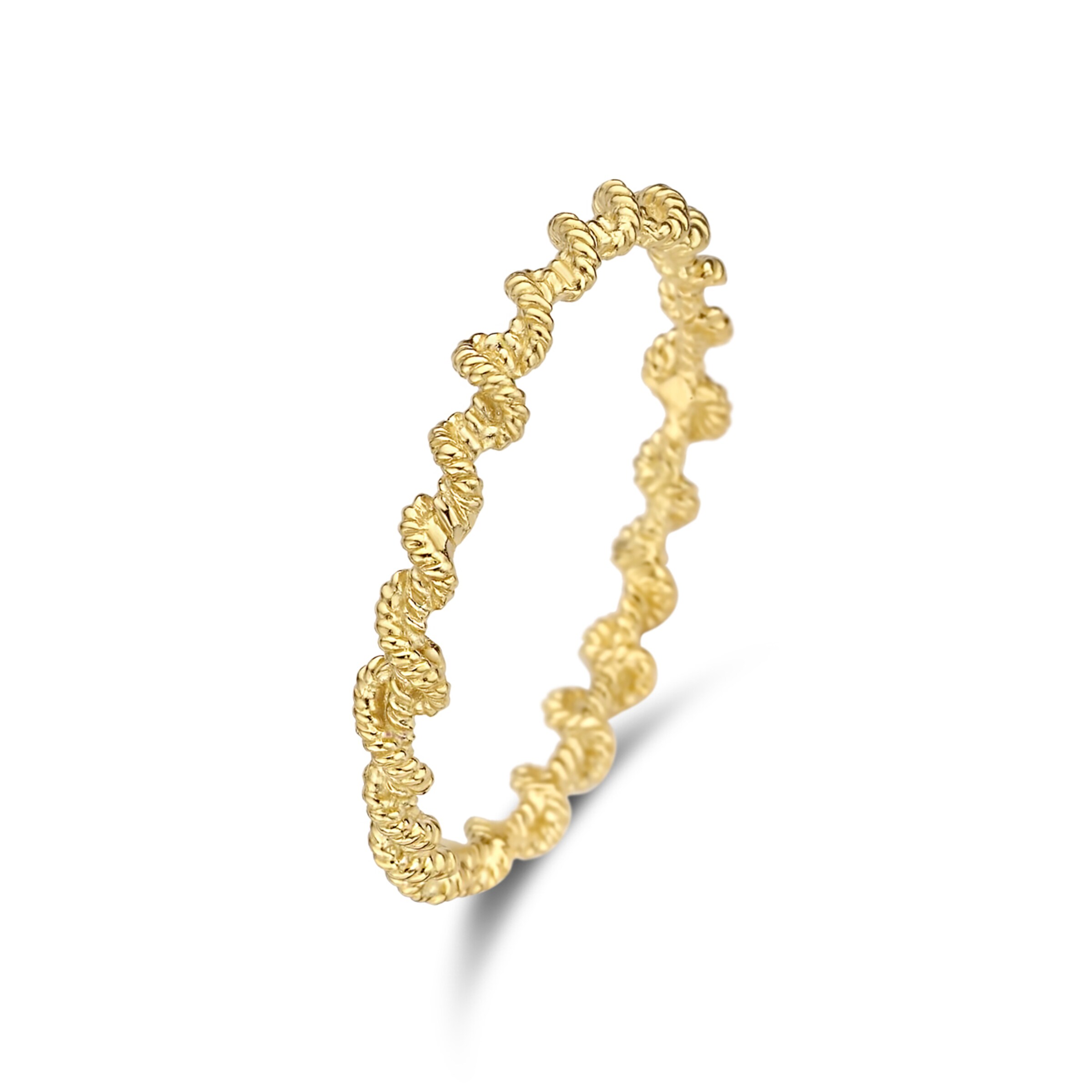 Violet Hamden Ring in Goud: voorkant