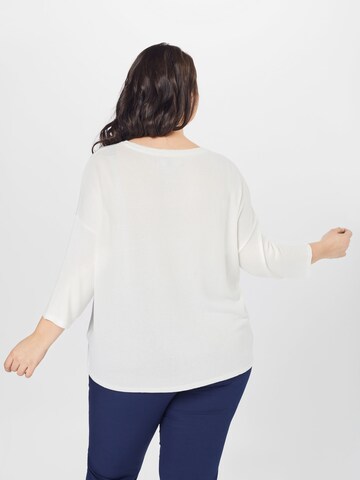 T-shirt 'Brianna' Vero Moda Curve en blanc