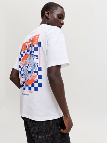 JACK & JONES Футболка 'JORKPOT' в Белый