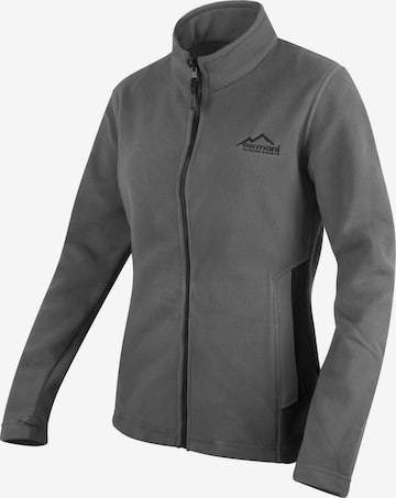 normani Athletic Fleece Jacket 'Ivalo' in Grey