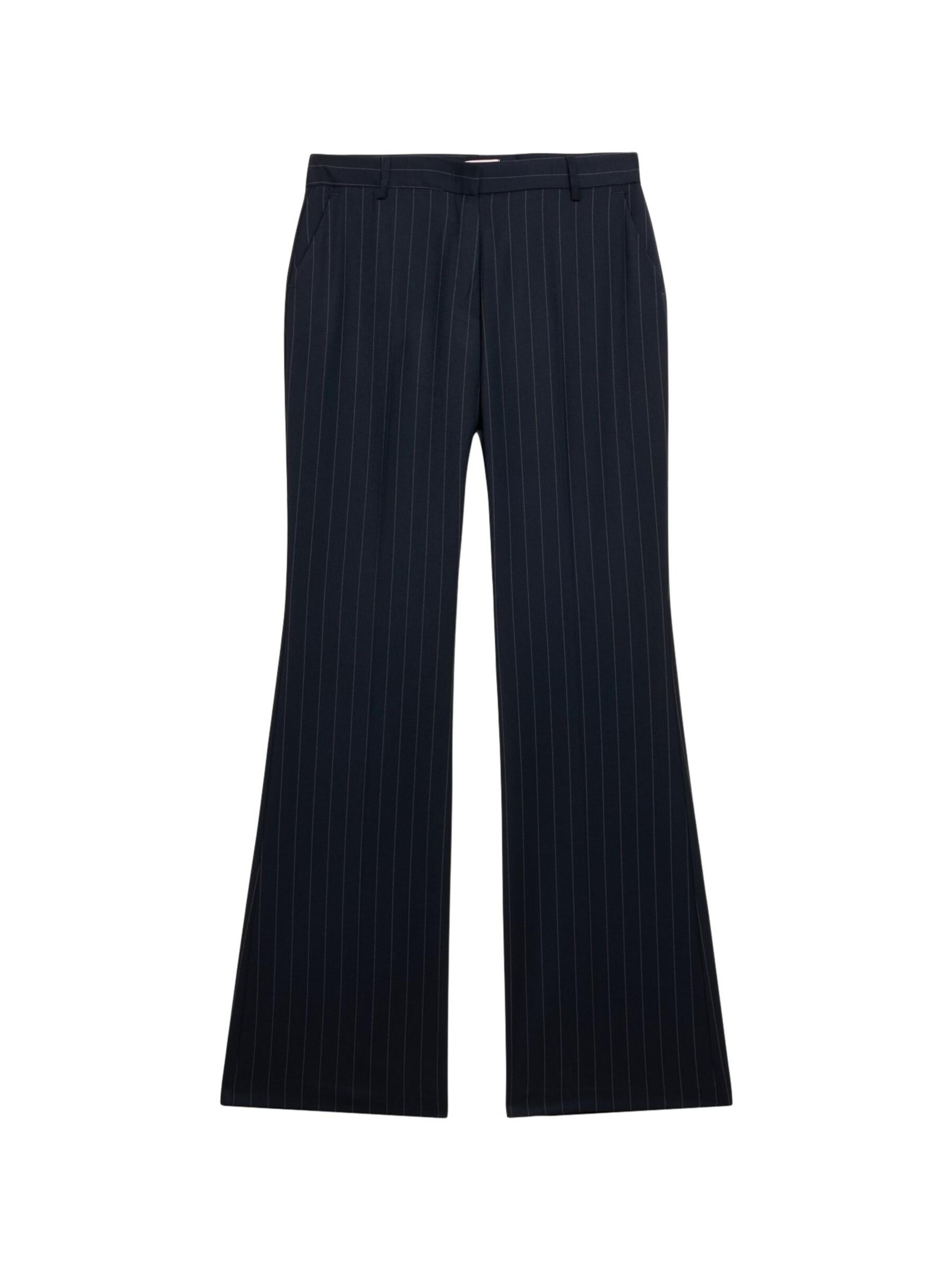 oltre Flared Broek in Blauw: voorkant