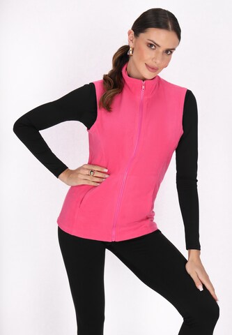 faina Athlsr Weste in Pink: Vorderseite