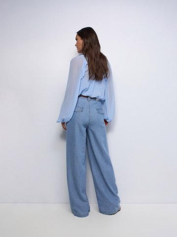 Salsa Jeans Regular Chino in Blauw