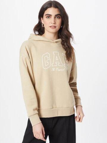 GAP Sweatshirt in Beige: predná strana