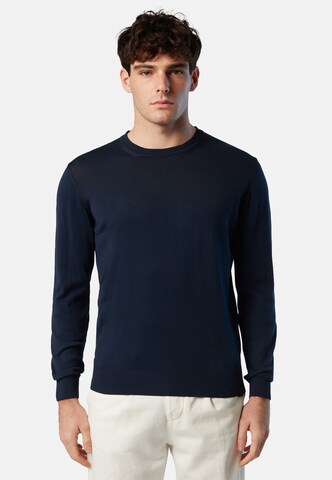 Pull-over North Sails en bleu : devant