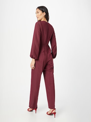 Closet London Jumpsuit in Red