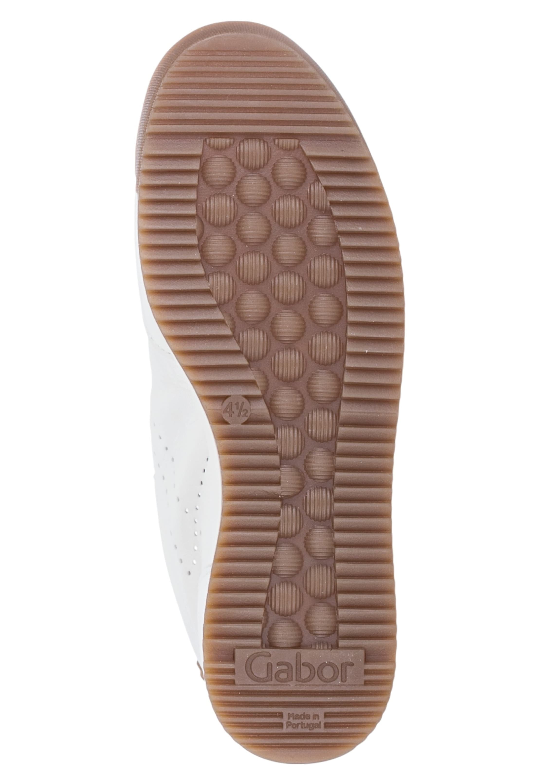 Baskets basses 'Low Top 83.432' GABOR en blanc