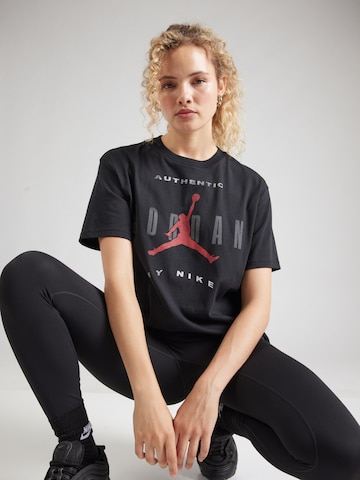 Jordan Tričko - Čierna: predná strana