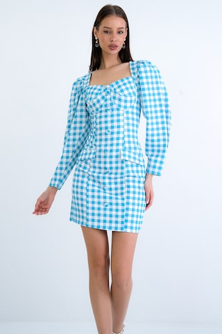 Trend Alaçatı Stili Dress in Blue: front