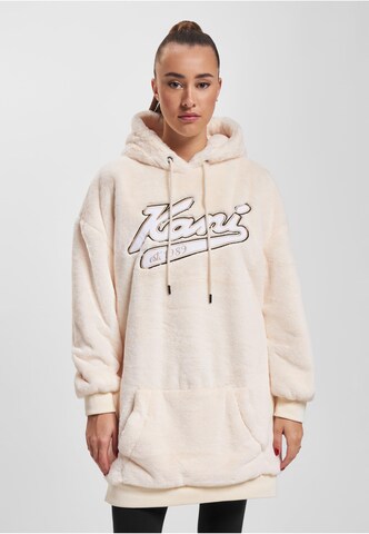 Robe 'Varsity' Karl Kani en beige : devant