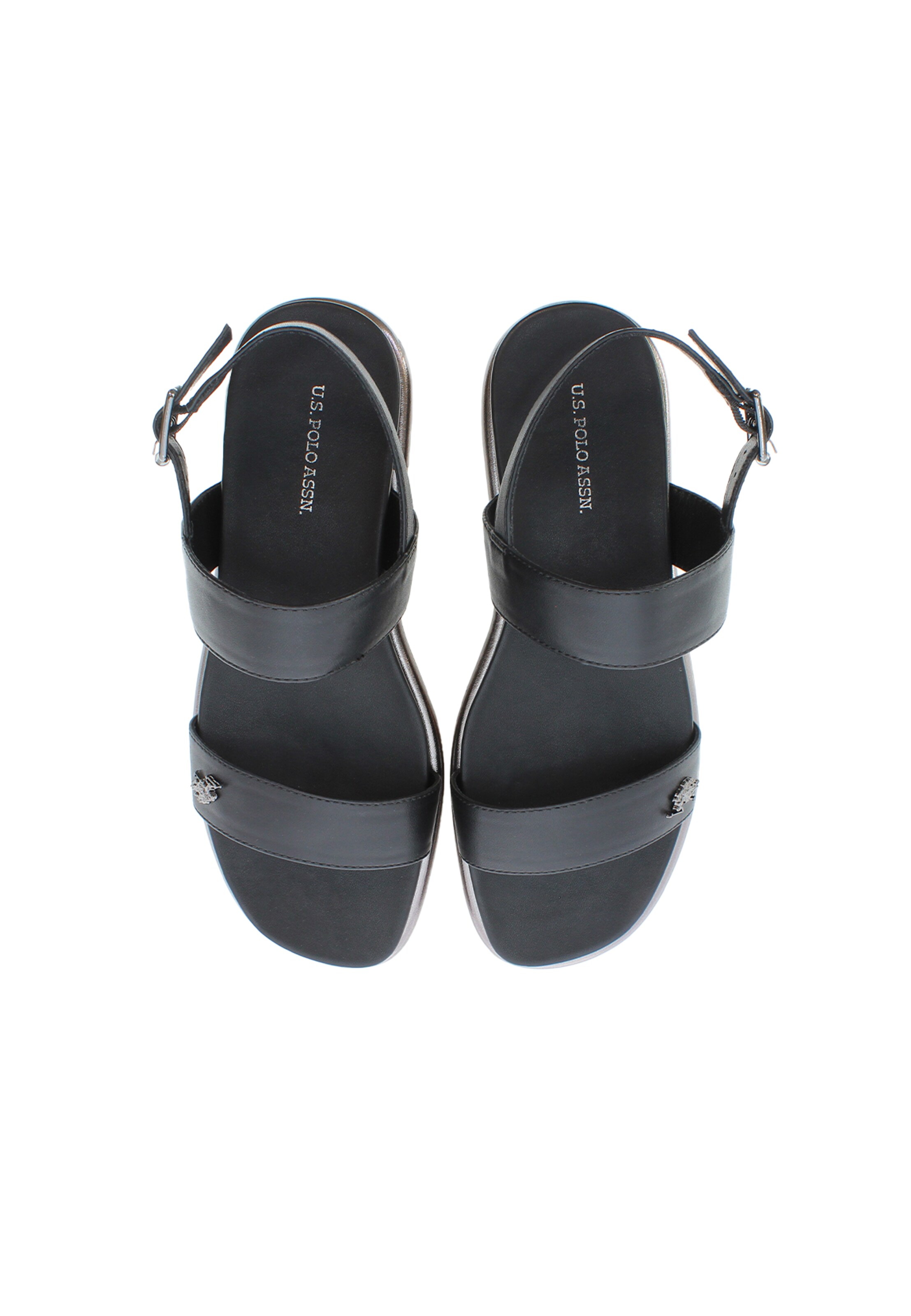 Sandales 'SORAYA001W/5Y2' U.S. POLO ASSN. en noir