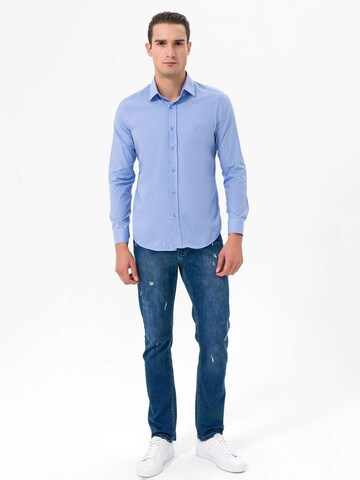 T-Shirt Daniel Hills en bleu