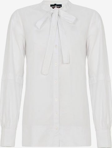 Jimmy Sanders Blouse in White: front