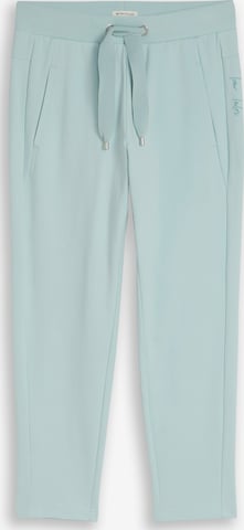 Pantalon TOM TAILOR en vert : devant