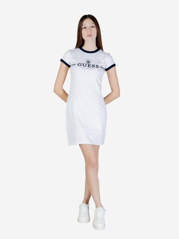 Abito 'MILA SS SHORT DRESS V6GK05 K2988' di GUESS in bianco