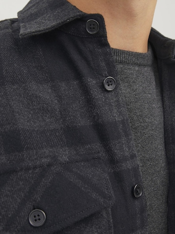 JACK & JONES - Ajuste regular Camisa 'ROY' en gris