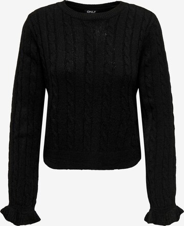 ONLY Pullover 'TIA' in Schwarz: predná strana