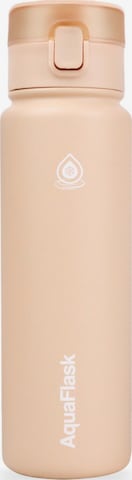 AquaFlask Láhev na vodu 'AquaFlask Termoláhev EARTH COLLECTION 720 ml' – béžová: přední strana