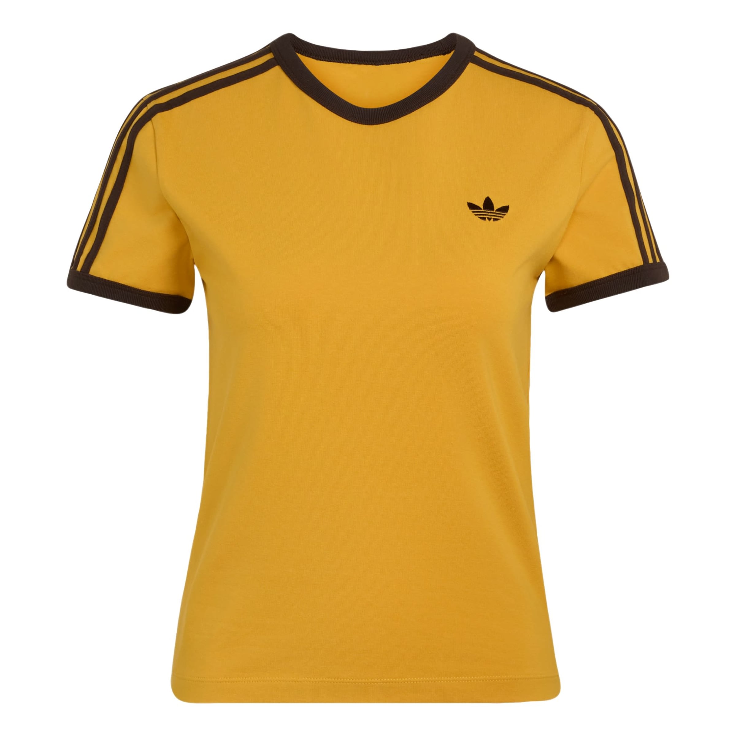 ADIDAS ORIGINALS - Camiseta en amarillo: frente