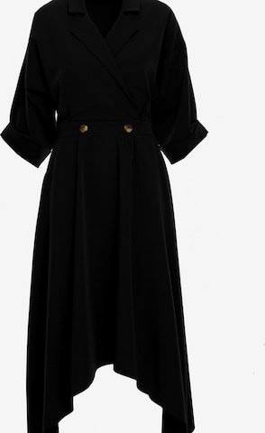 Makover - Vestido ' K086 ' en negro: frente