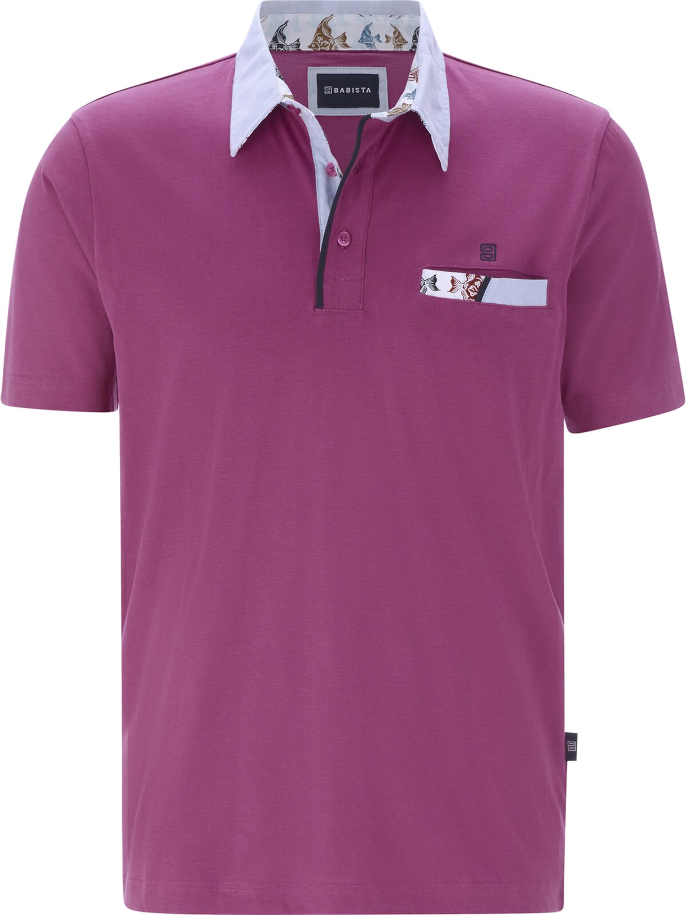 BABISTA Shirt 'Savino' in Purple: front