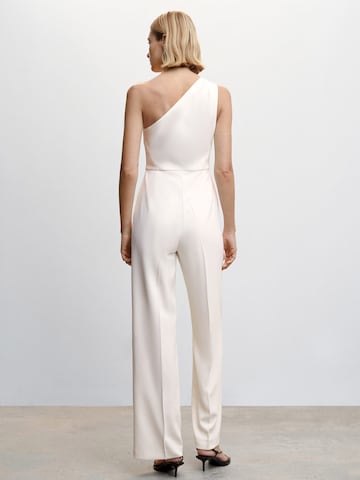 MANGO Jumpsuit 'Anastasy' in Wit