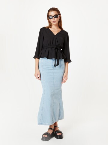 ABOUT YOU Blouse 'Anna' in Zwart